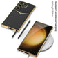 Electroplated Leather Phone Case for Samsung Galaxy S23 Ultra
