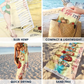 Beaches Booze And Besties - Personalized Turkish Beach Towel