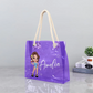 Summer Vibe Y2K Girl Beach Party Pool Party Besties Gift Personalized Clear Beach Tote Bag