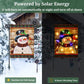 Christmas Solar Energe LED Garden Flags