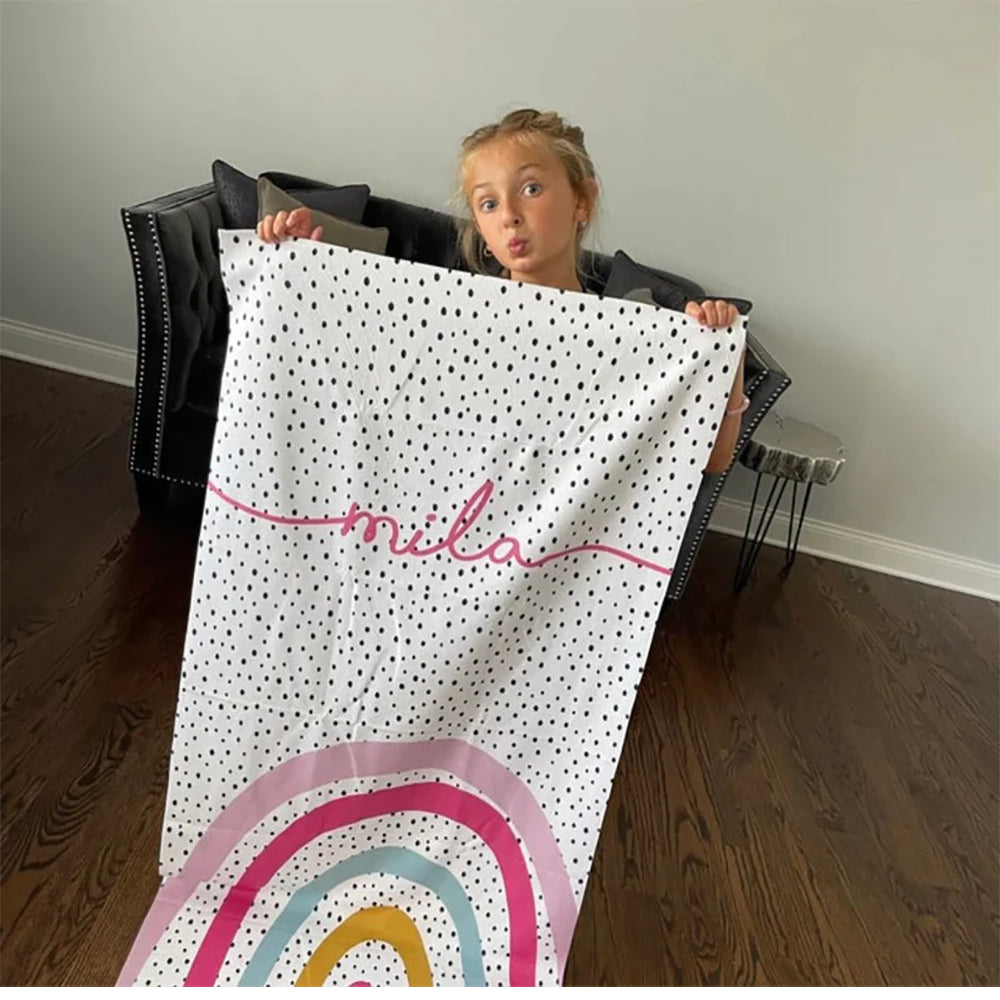 🎁BUY 2 FREE SHIPPING🎁 Custom Pool Towel Beach Towel With Name