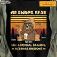 Personalized Papa Bear T Shirt