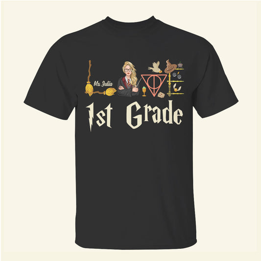 Gift For Teacher Lover- Custom Grade Shirts