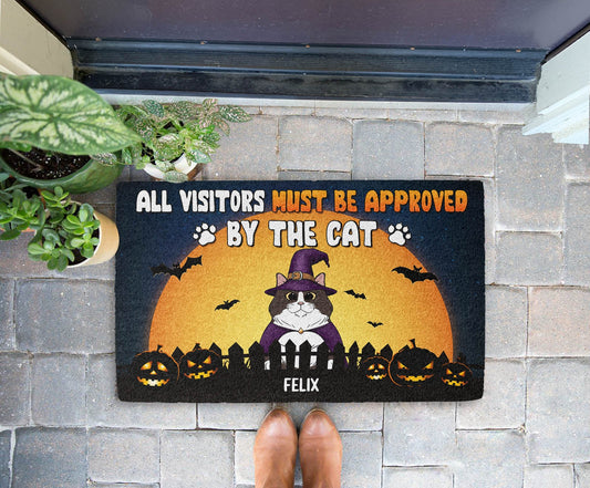 Approved By Cats - Personalized Custom Doormat