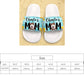 I'm A Dog Mom - Personalized Slide Sandals, Slippers - Gift For Pet Lovers