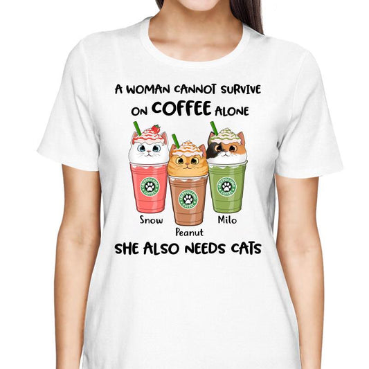 Catpuccino Cat Lover Coffee Personalized Shirt
