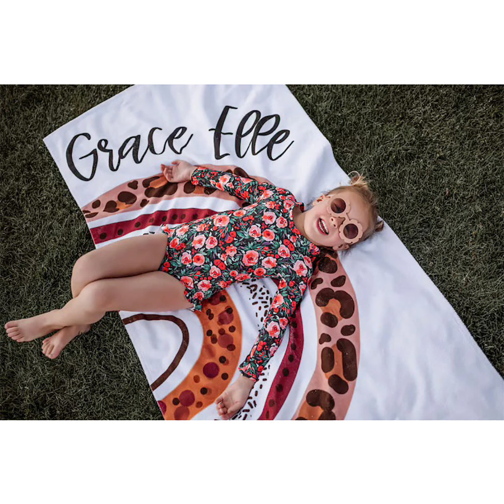 🎁BUY 2 FREE SHIPPING🎁 Custom Pool Towel Beach Towel With Name