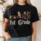Gift For Teacher Lover- Custom Grade Shirts