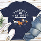 Dog Property - Personalized Custom Unisex T-shirt