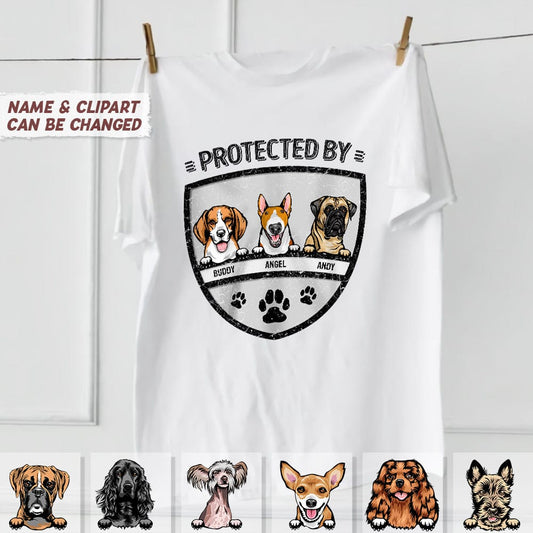 Protect Your Kid, Dog Lover Baby Shirt